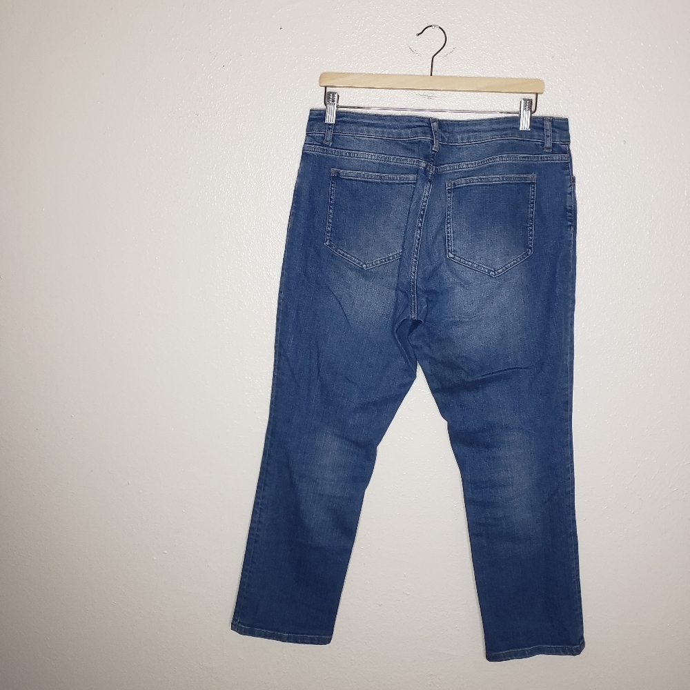 Boden Cavendish Girlfriend Blue High Rise Jeans - Picture 6 of 8